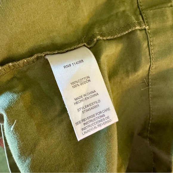 Army green Ten Sixty Sherman cropped jacket XL - Picture 9 of 11
